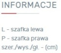 PÓŁKA WISZĄCA MEBLE MŁODZIEŻOWE MOBI System MO14 Meblar - Biały Lux / Żółty półka wisząca do pokoju dziecka, młodzieżowego