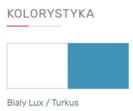 PÓŁKA WISZĄCA MOBI System MO15 Meblar MEBLE MŁODZIEŻOWE - Biały Lux / Turkus półka wisząca do pokoju dziecka, młodzieżowego PÓŁKA WISZĄCA MOBI System MO15 Meblar MEBLE MŁODZIEŻOWE - Biały Lux / Turkus półka wisząca do pokoju dziecka, młodzieżowego