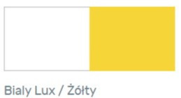 REGAŁ NISKI SZAFKA KOMODA Z PÓŁKAMI MOBI System MO7 Meblar MEBLE MŁODZIEŻOWE - Biały Lux / Żółty - regał z szafkami i szufladami REGAŁ NISKI SZAFKA KOMODA Z PÓŁKAMI MOBI System MO7 Meblar MEBLE MŁODZIEŻOWE - Biały Lux / Żółty - regał z szafkami i szufladami