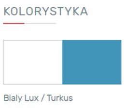 REGAŁ NISKI SZAFKA Z SZUFLADAMI KOMODA MOBI System MO7 Meblar MEBLE MŁODZIEŻOWE Biały Lux / Turkus regał z szafkami i szufladami REGAŁ NISKI SZAFKA Z SZUFLADAMI KOMODA MOBI System MO7 Meblar MEBLE MŁODZIEŻOWE Biały Lux / Turkus regał z szafkami i szufladami