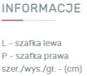 KOMODA MOBI System MO9 Meblar - Biały Lux / Żółty MEBLE MŁODZIEŻOWE - komoda z półkami i pojemnymi szufladami PŁYTA LAMINOWANA