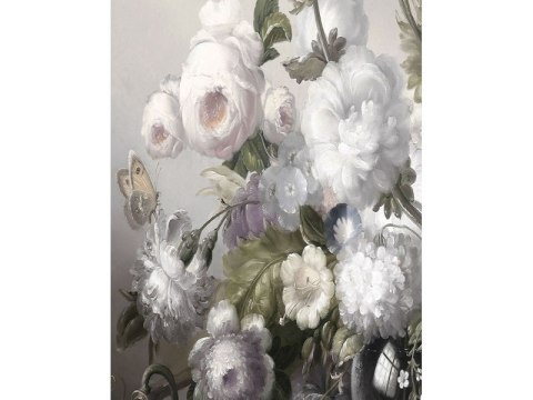OBRAZ FLOWERS II 80X120 - obraz na szkle hartowanym - białe kwiaty OBRAZ FLOWERS II 80X120 - obraz na szkle hartowanym - białe kwiaty