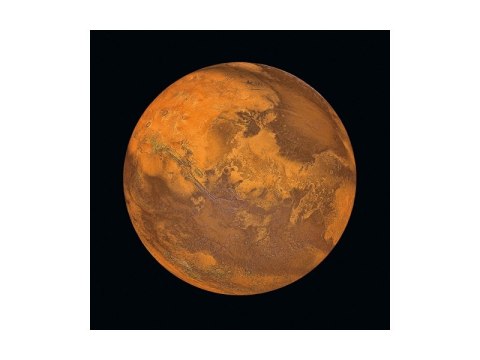 OBRAZ MARS 80X80 - obraz na szkle hartowanym OBRAZ MARS 80X80 - obraz na szkle hartowanym