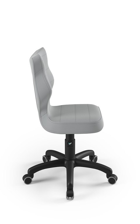 ENTELO Petit Czarny Velvet 03 rozmiar 4 - DOBRE KRZESŁO dla kręgosłupa, ortopedyczne - fotel obrotowy do biurka ENTELO Petit Czarny Velvet 03 rozmiar 4 - DOBRE KRZESŁO dla kręgosłupa, ortopedyczne - fotel obrotowy do biurka