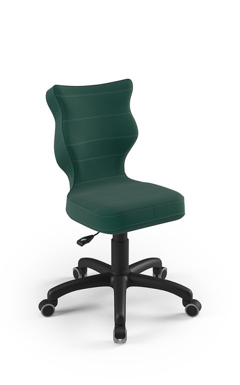 ENTELO Petit Czarny Velvet 05 rozmiar 3 - DOBRE KRZESŁO dla kręgosłupa, ortopedyczne - fotel obrotowy do biurka ENTELO Petit Czarny Velvet 05 rozmiar 3 - DOBRE KRZESŁO dla kręgosłupa, ortopedyczne - fotel obrotowy do biurka