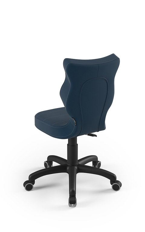 ENTELO Petit Czarny Velvet 24 rozmiar 3 - DOBRE KRZESŁO dla kręgosłupa, ortopedyczne - fotel obrotowy do biurka ENTELO Petit Czarny Velvet 24 rozmiar 3 - DOBRE KRZESŁO dla kręgosłupa, ortopedyczne - fotel obrotowy do biurka