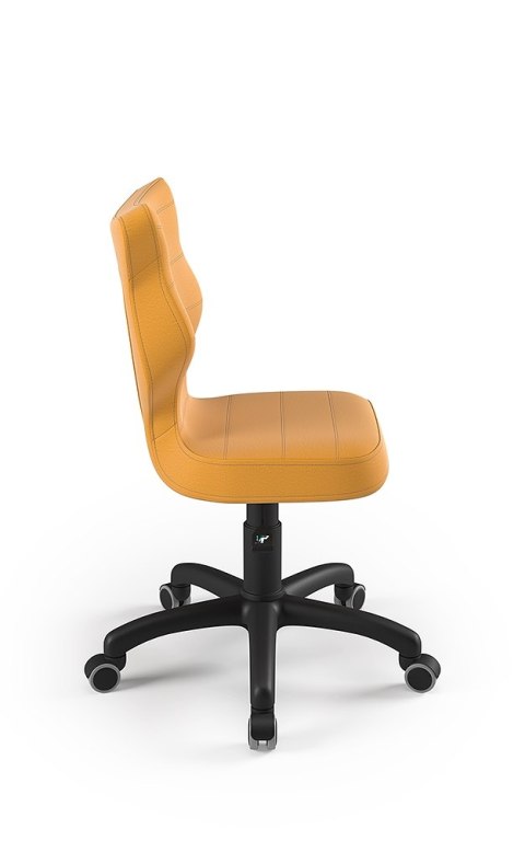 ENTELO Petit Czarny Velvet 35 rozmiar 3 - DOBRE KRZESŁO dla kręgosłupa, ortopedyczne - fotel obrotowy do biurka ENTELO Petit Czarny Velvet 35 rozmiar 3 - DOBRE KRZESŁO dla kręgosłupa, ortopedyczne - fotel obrotowy do biurka