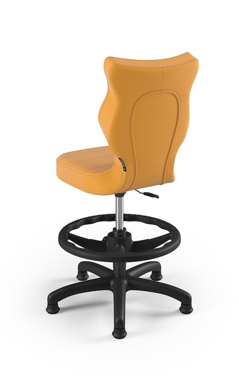 ENTELO Petit Czarny Velvet 35 rozmiar 4 WK+P - DOBRE KRZESŁO dla kręgosłupa, ortopedyczne - fotel obrotowy do biurka ENTELO Petit Czarny Velvet 35 rozmiar 4 WK+P - DOBRE KRZESŁO dla kręgosłupa, ortopedyczne - fotel obrotowy do biurka