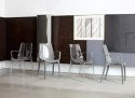 SCAB Design Krzesło Vanity dymione z poliwęglanu - do użytku wewnetrznego i zewnętrznego