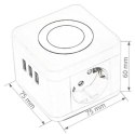 Fun Desk Uniwersalny przedłużacz sieciowy Logan Inc WS2-1,5 USB + ładowanie indukcyjne Fun Desk Uniwersalny przedłużacz sieciowy Logan Inc WS2-1,5 USB + ładowanie indukcyjne