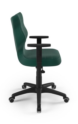 ENTELO Duo Czarny Velvet 05 rozmiar 5 - DOBRE KRZESŁO dla kręgosłupa, ortopedyczne - fotel obrotowy do biurka