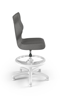 ENTELO Petit Biały Monolith 33 rozmiar 3 WK+P - DOBRE KRZESŁO dla kręgosłupa, ortopedyczne - fotel obrotowy do biurka