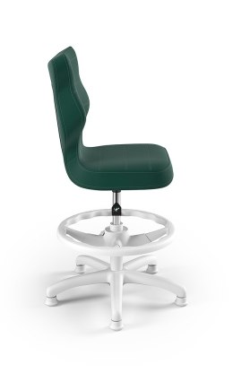 ENTELO Petit Biały Velvet 05 rozmiar 3 WK+P - DOBRE KRZESŁO dla kręgosłupa, ortopedyczne - fotel obrotowy do biurka