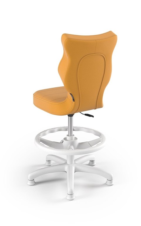 ENTELO Petit Biały Velvet 35 rozmiar 4 WK+P - DOBRE KRZESŁO dla kręgosłupa, ortopedyczne - fotel obrotowy do biurka ENTELO Petit Biały Velvet 35 rozmiar 4 WK+P - DOBRE KRZESŁO dla kręgosłupa, ortopedyczne - fotel obrotowy do biurka