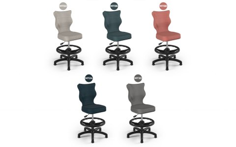 ENTELO Petit Czarny Monolith 24 rozmiar 4 WK+P - DOBRE KRZESŁO dla kręgosłupa, ortopedyczne - fotel obrotowy do biurka ENTELO Petit Czarny Monolith 24 rozmiar 4 WK+P - DOBRE KRZESŁO dla kręgosłupa, ortopedyczne - fotel obrotowy do biurka