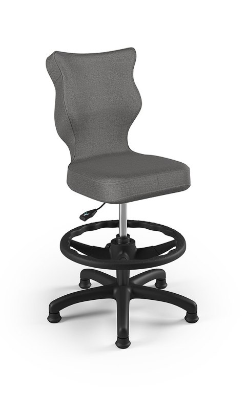 ENTELO Petit Czarny Monolith 33 rozmiar 4 WK+P - DOBRE KRZESŁO dla kręgosłupa, ortopedyczne - fotel obrotowy do biurka ENTELO Petit Czarny Monolith 33 rozmiar 4 WK+P - DOBRE KRZESŁO dla kręgosłupa, ortopedyczne - fotel obrotowy do biurka
