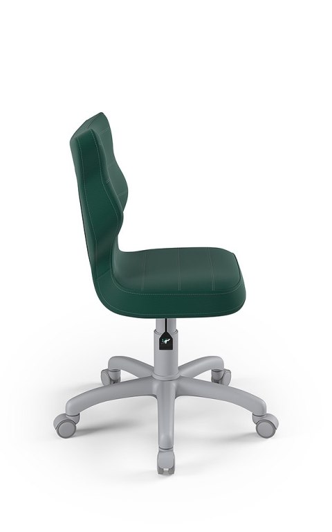 ENTELO Petit Szary Velvet 05 rozmiar 3 - DOBRE KRZESŁO dla kręgosłupa, ortopedyczne - fotel obrotowy do biurka ENTELO Petit Szary Velvet 05 rozmiar 3 - DOBRE KRZESŁO dla kręgosłupa, ortopedyczne - fotel obrotowy do biurka