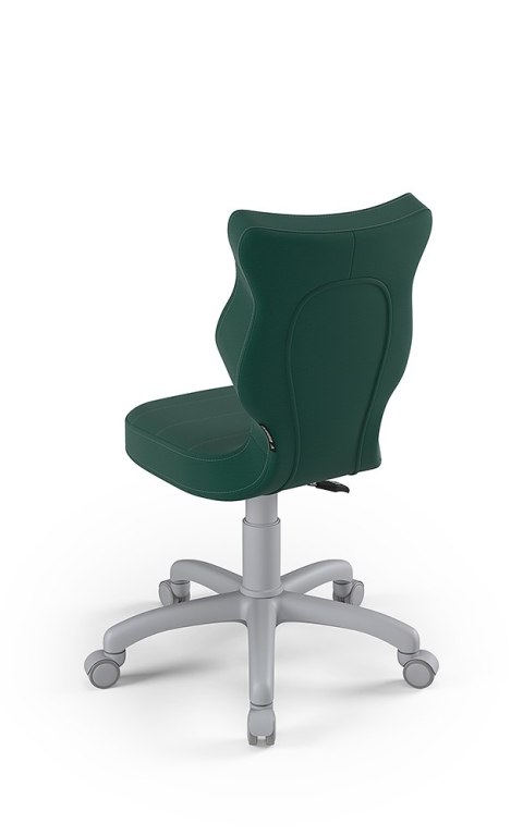 ENTELO Petit Szary Velvet 05 rozmiar 3 - DOBRE KRZESŁO dla kręgosłupa, ortopedyczne - fotel obrotowy do biurka ENTELO Petit Szary Velvet 05 rozmiar 3 - DOBRE KRZESŁO dla kręgosłupa, ortopedyczne - fotel obrotowy do biurka
