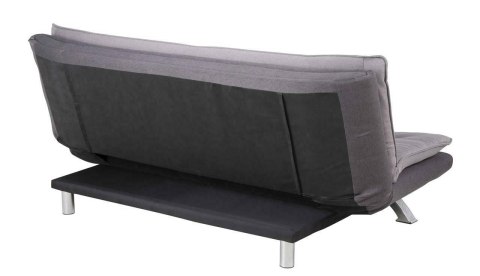 ACTONA Sofa rozkładana Faith Light grey/ dark grey - szara, nózki chromowane ACTONA Sofa rozkładana Faith Light grey/ dark grey - szara, nózki chromowane
