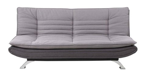 ACTONA Sofa rozkładana Faith Light grey/ dark grey - szara, nózki chromowane ACTONA Sofa rozkładana Faith Light grey/ dark grey - szara, nózki chromowane
