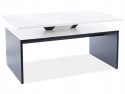SIGNAL ŁAWA LOVA BIAŁY MAT / CZARNY MAT PŁYTA LAMINOWANA 100X60X50 SIGNAL ŁAWA LOVA BIAŁY MAT / CZARNY MAT PŁYTA LAMINOWANA 100X60X50