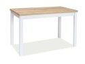 SIGNAL STÓŁ ADAM BLAT DĄB ZŁOTY CRAFT PŁYTA LAMINOWANA / STELAŻ MDF BIAŁY MAT 120x68 SIGNAL STÓŁ ADAM BLAT DĄB ZŁOTY CRAFT PŁYTA LAMINOWANA / STELAŻ MDF BIAŁY MAT 120x68