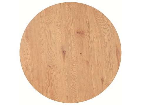 SIGNAL STÓŁ OKRĄGŁY ASTER MDF + OKLEINA DĄB/ STELAŻ METAL CZARNY FI 120 DO KUCHNI JADALNI SIGNAL STÓŁ OKRĄGŁY ASTER MDF + OKLEINA DĄB/ STELAŻ METAL CZARNY FI 120 DO KUCHNI JADALNI