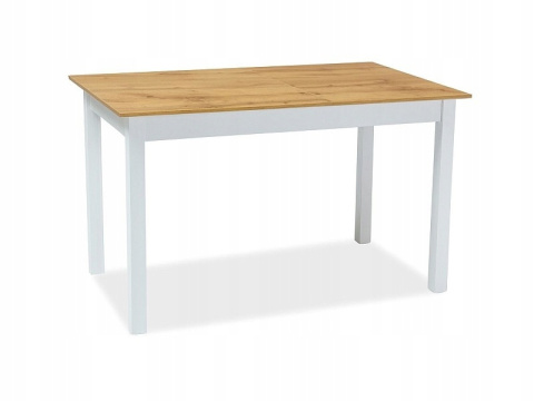 SIGNAL STÓŁ HORACY płyta meblowa laminowana Dąb Wotan / stelaż MDF Biały Mat 125(170)x75 SIGNAL STÓŁ HORACY płyta meblowa laminowana Dąb Wotan / stelaż MDF Biały Mat 125(170)x75