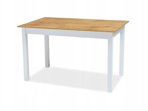 SIGNAL STÓŁ HORACY płyta meblowa laminowana Dąb Wotan / stelaż MDF Biały Mat 125(170)x75 SIGNAL STÓŁ HORACY płyta meblowa laminowana Dąb Wotan / stelaż MDF Biały Mat 125(170)x75