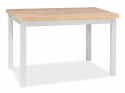 SIGNAL STÓŁ ADAM PŁYTA LAMINOWANA DĄB ARTISAN /STELAŻ BIAŁY MAT MDF 100x60 SIGNAL STÓŁ ADAM PŁYTA LAMINOWANA DĄB ARTISAN /STELAŻ BIAŁY MAT MDF 100x60