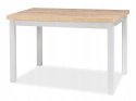 SIGNAL STÓŁ ADAM PŁYTA LAMINOWANA DĄB ARTISAN /STELAŻ BIAŁY MAT MDF 100x60 SIGNAL STÓŁ ADAM PŁYTA LAMINOWANA DĄB ARTISAN /STELAŻ BIAŁY MAT MDF 100x60