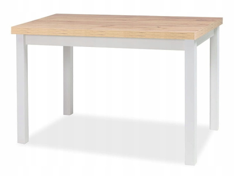 SIGNAL STÓŁ ADAM PŁYTA LAMINOWANA DĄB ARTISAN /STELAŻ BIAŁY MAT MDF 100x60 SIGNAL STÓŁ ADAM PŁYTA LAMINOWANA DĄB ARTISAN /STELAŻ BIAŁY MAT MDF 100x60