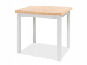 SIGNAL STÓŁ ADAM PŁYTA LAMINOWANA DĄB ARTISAN / STELAŻ BIAŁY MAT MDF 90x65 SIGNAL STÓŁ ADAM PŁYTA LAMINOWANA DĄB ARTISAN / STELAŻ BIAŁY MAT MDF 90x65