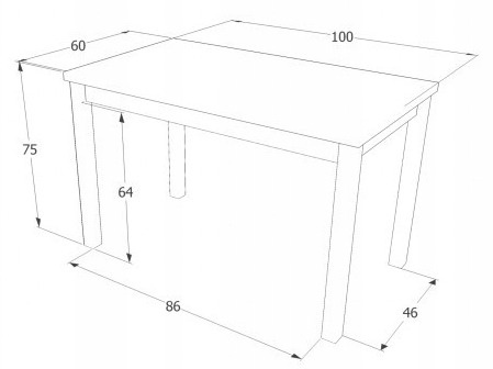 SIGNAL STÓŁ PROSTOKĄTNY ADAM DĄB ARTISAN BLAT PŁYTA LAMINOWANA/ CZARNY STELAŻ MDF 100x60 SIGNAL STÓŁ PROSTOKĄTNY ADAM DĄB ARTISAN BLAT PŁYTA LAMINOWANA/ CZARNY STELAŻ MDF 100x60