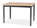 SIGNAL STÓŁ ADAM DĄB ARTISAN PŁYTA LAMINOWANA/ STELAŻ CZARNY MDF 120x68 SIGNAL STÓŁ ADAM DĄB ARTISAN PŁYTA LAMINOWANA/ STELAŻ CZARNY MDF 120x68