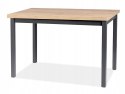 SIGNAL STÓŁ ADAM DĄB ARTISAN PŁYTA LAMINOWANA/ STELAŻ CZARNY MDF 120x68 SIGNAL STÓŁ ADAM DĄB ARTISAN PŁYTA LAMINOWANA/ STELAŻ CZARNY MDF 120x68