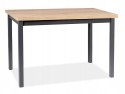 SIGNAL STÓŁ ADAM DĄB ARTISAN PŁYTA LAMINOWANA/ STELAŻ CZARNY MDF 120x68 SIGNAL STÓŁ ADAM DĄB ARTISAN PŁYTA LAMINOWANA/ STELAŻ CZARNY MDF 120x68