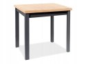 SIGNAL STÓŁ ADAM PŁYTA LAMINOWANA DĄB ARTISAN / CZARNY STELAŻ MDF 90x65 SIGNAL STÓŁ ADAM PŁYTA LAMINOWANA DĄB ARTISAN / CZARNY STELAŻ MDF 90x65