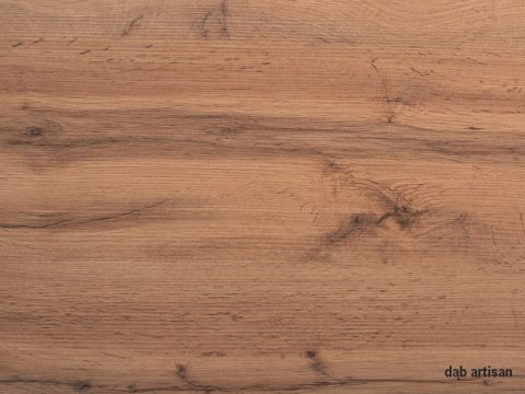 SIGNAL STÓŁ HORACY PŁYTA LAMINOWANA DĄB ARTISAN / STELAŻ MDF BIAŁY MAT 125(170)x75 SIGNAL STÓŁ HORACY PŁYTA LAMINOWANA DĄB ARTISAN / STELAŻ MDF BIAŁY MAT 125(170)x75