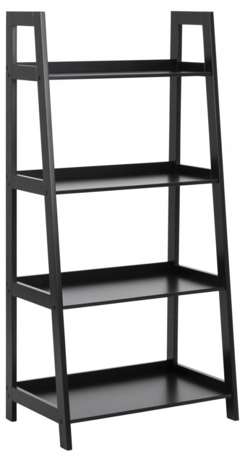 Actona ACTONA nowoczesny regał WALLY 63x40x130 czarny-drewniany Actona ACTONA nowoczesny regał WALLY 63x40x130 czarny-drewniany