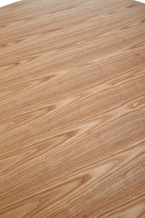 HALMAR stół NICOLAS okrągły dąb naturalny fi120cm blat MDF + okleina naturalna nogi lite drewno HALMAR stół NICOLAS okrągły dąb naturalny fi120cm blat MDF + okleina naturalna nogi lite drewno