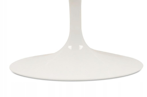 King Home Stół TULIP ELLIPSE biały - blat owalny MDF półmat, metal lakierowany połysk King Home Stół TULIP ELLIPSE biały - blat owalny MDF półmat, metal lakierowany połysk