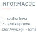 SZAFKA NOCNA Z SZUFLADĄ MEBLE MŁODZIEŻOWE MOBI System MO17 Meblar - Biały Lux / Żółty - szafka nocna z szufladą i półkami