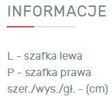 SZAFA MŁODZIEŻOWA DWUDRZWIOWA NEXT System NX3 Meblar - Sosna bielona / Earth szara - szafa z szufladą i otwartą półką SZAFA MŁODZIEŻOWA DWUDRZWIOWA NEXT System NX3 Meblar - Sosna bielona / Earth szara - szafa z szufladą i otwartą półką