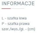 REGAŁ MŁODZIEŻOWY NEXT System NX5 Meblar - Sosna bielona / Earth szary z szufladami oraz półkami - do pokoju nastolatka