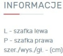 REGAŁ MŁODZIEŻOWY NEXT System NX6 Meblar - Sosna bielona / Earth szary młodzieżowy z półkami oraz wnękami - do pokoju nastolatka