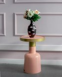 Richmond Interiors RICHMOND waza KISSES czarna duża - wzory różowe usta Richmond Interiors RICHMOND waza KISSES czarna duża - wzory różowe usta