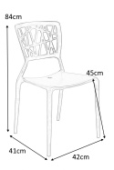 KRZESŁO Bush CZARNE D2.DESIGN tworzywo PP, wygodne i nowoczesne KRZESŁO Bush CZARNE D2.DESIGN tworzywo PP, wygodne i nowoczesne