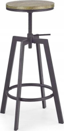 HOKER H64 REGULOWANA WYSOKOŚĆ Halmar OLD VASION / COFFEE MDF laminowany stal malowana HOKER H64 REGULOWANA WYSOKOŚĆ Halmar OLD VASION / COFFEE MDF laminowany stal malowana