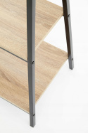 Halmar regał NARVIK REG3 stal malowana czarny / dąb sonoma płyta laminowana 60x32 Halmar regał NARVIK REG3 stal malowana czarny / dąb sonoma płyta laminowana 60x32